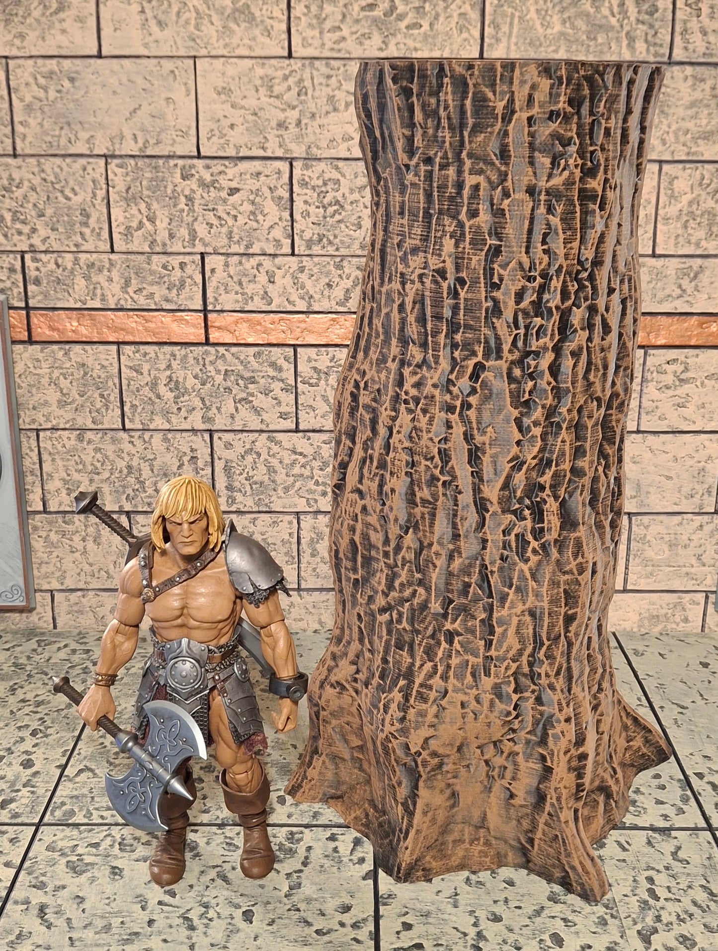 XXL Huge Custom Tree Mythic Legions Marvel Legends Neca Mezco diorama accessory prop custom