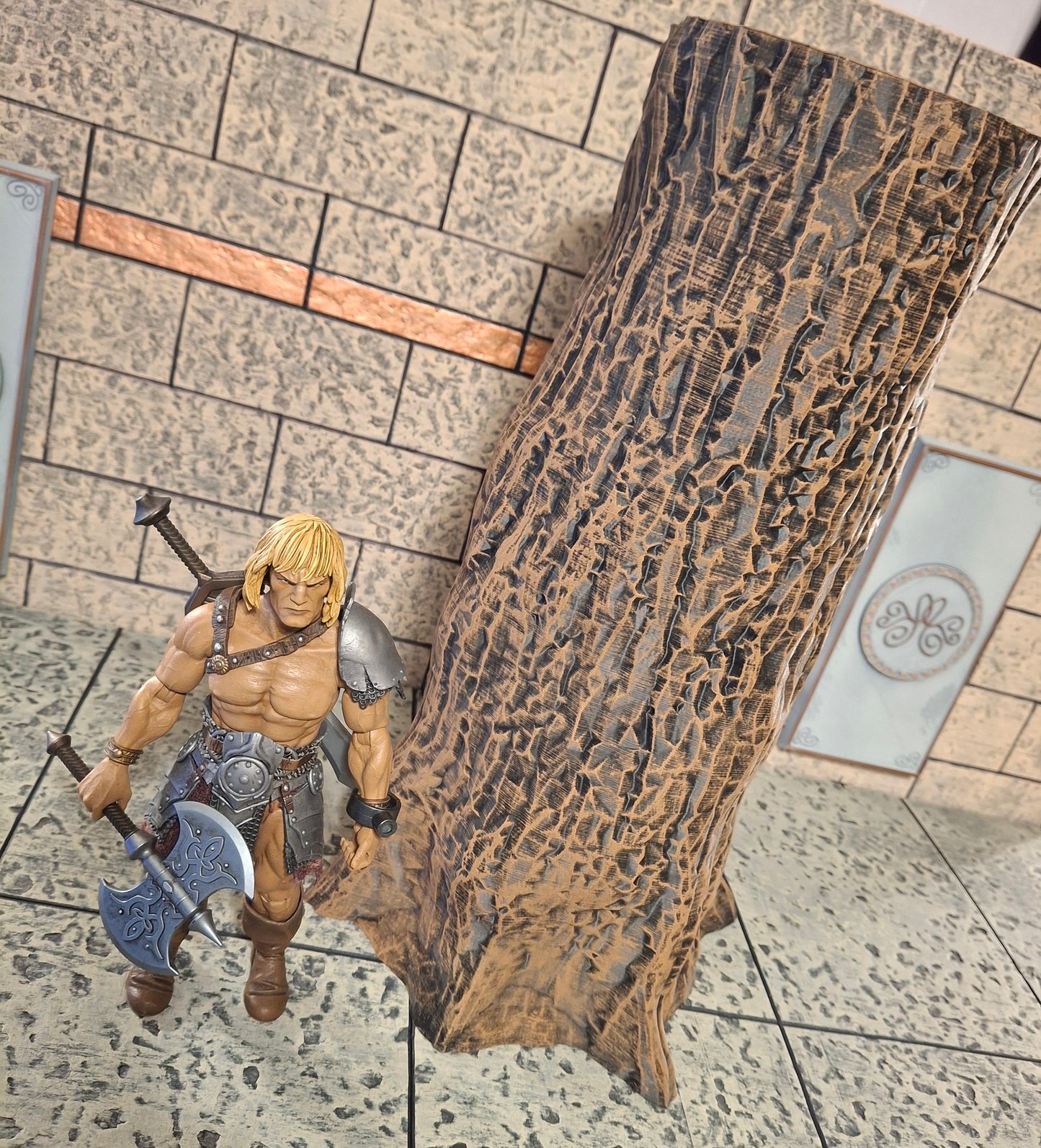 XXL Huge Custom Tree Mythic Legions Marvel Legends Neca Mezco diorama accessory prop custom