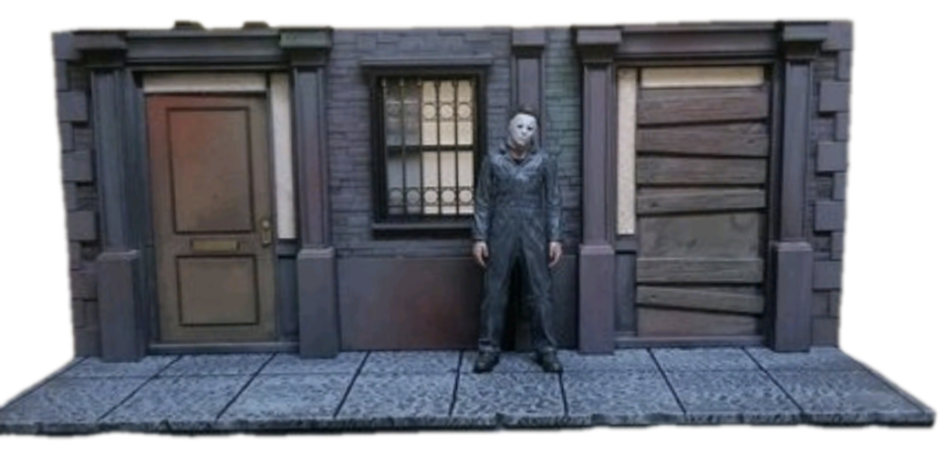 Gotham NYC City Alley Action Figure Diorama Backdrop Neca Valaverse GI Joe Marvel Legends Spiderman Punisher