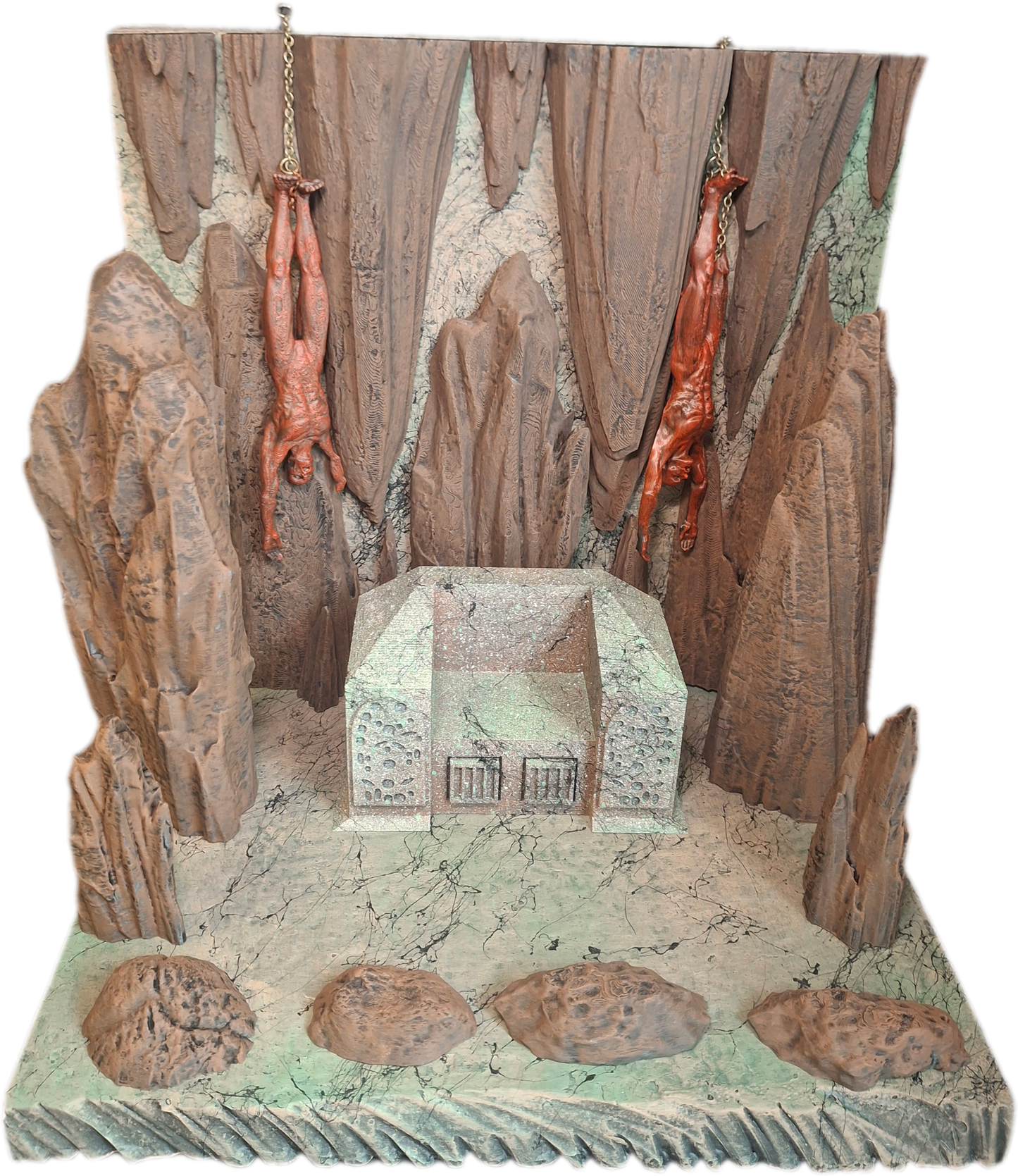 Action Figure Detolf Diorama "The Grove" Forest Backdrop Mythic Legions Savage Crucible Neca Valaverse GI Joe Marvel Legends Cosmic Legions