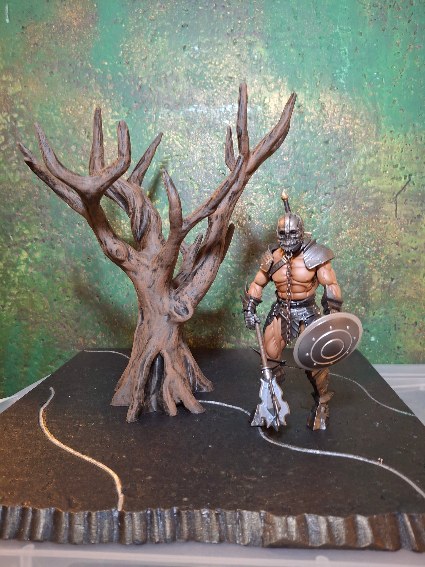 Action Figure Diorama Accessory Dead Tree Backdrop Mythic Legions Savage Crucible Neca Valaverse GI Joe Marvel Legends Spiderman Star Wars Black Series Last One!