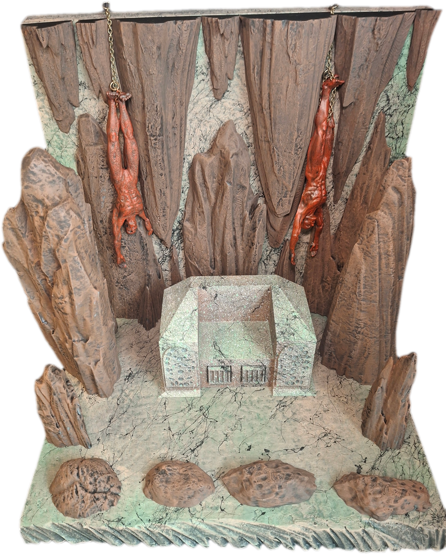 Action Figure Detolf Diorama "The Grove" Forest Backdrop Mythic Legions Savage Crucible Neca Valaverse GI Joe Marvel Legends Cosmic Legions