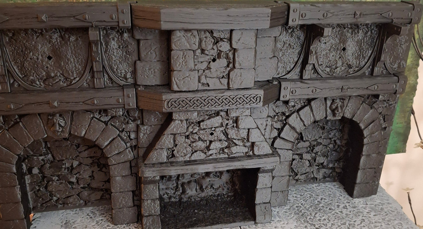 3D Printed Raw Unpainted Tavern Full Diorama Unassembled 1/12 1/10 scale for action figure photography Mythic Legions Marvel Legends Mezco Neca Medieval