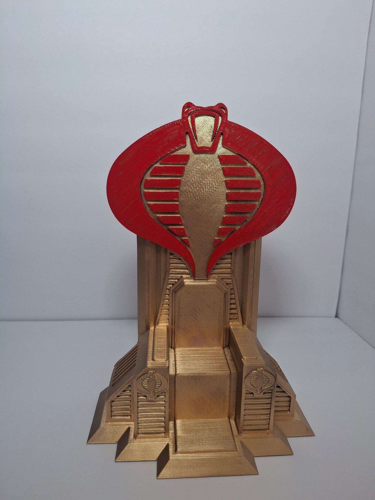 GI Joe Cobra Serpentor 1/12 scale for action figure photography GI Joe Classified Cosmic Legions Valaverse Star Wars Monster Force Marvel Legends Mezco