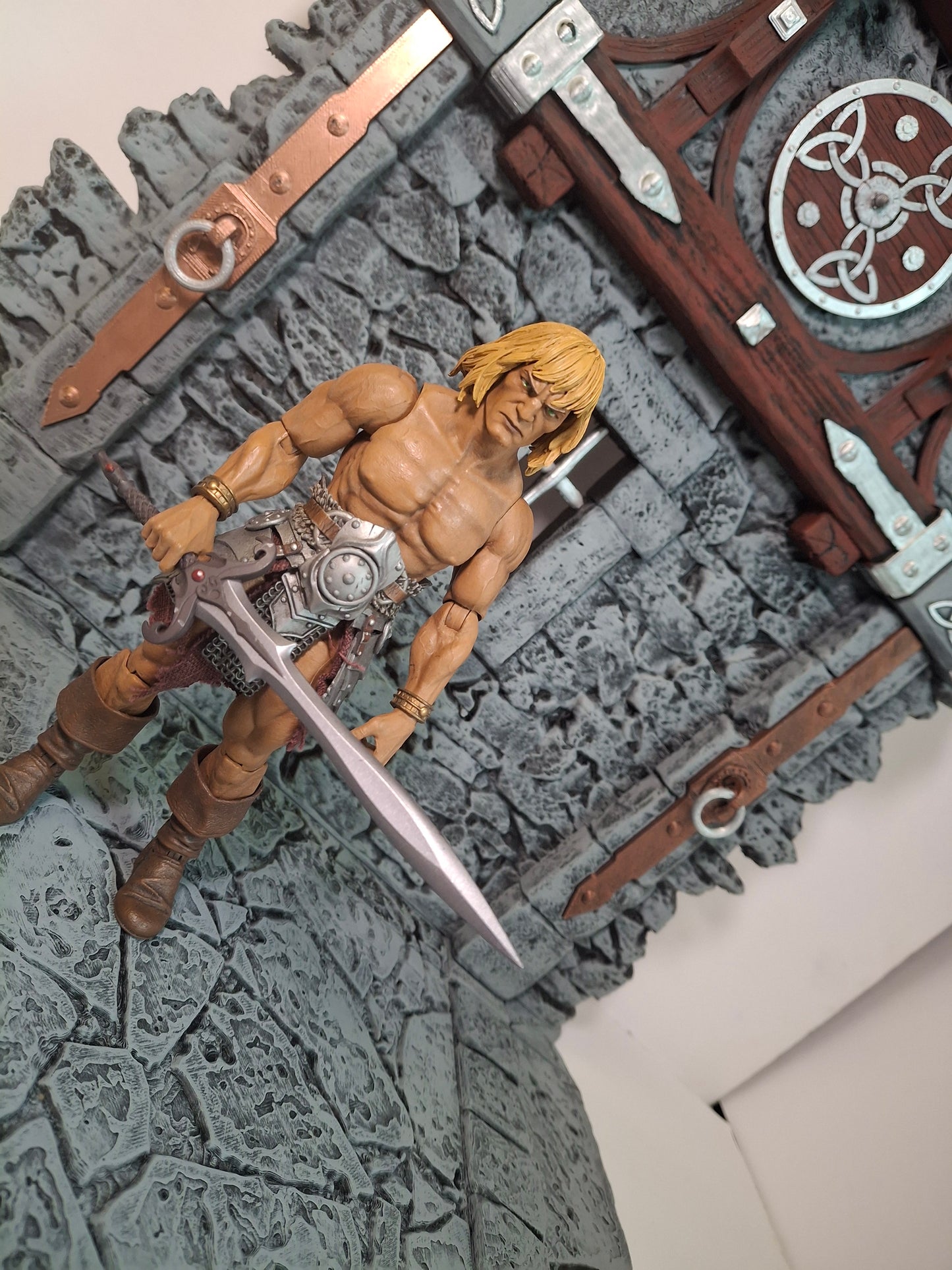 Tavern Window Wall Action Figure Diorama Backdrop Mythic Legions Savage Crucible Valaverse GI Joe Marvel Legends Spiderman Punisher