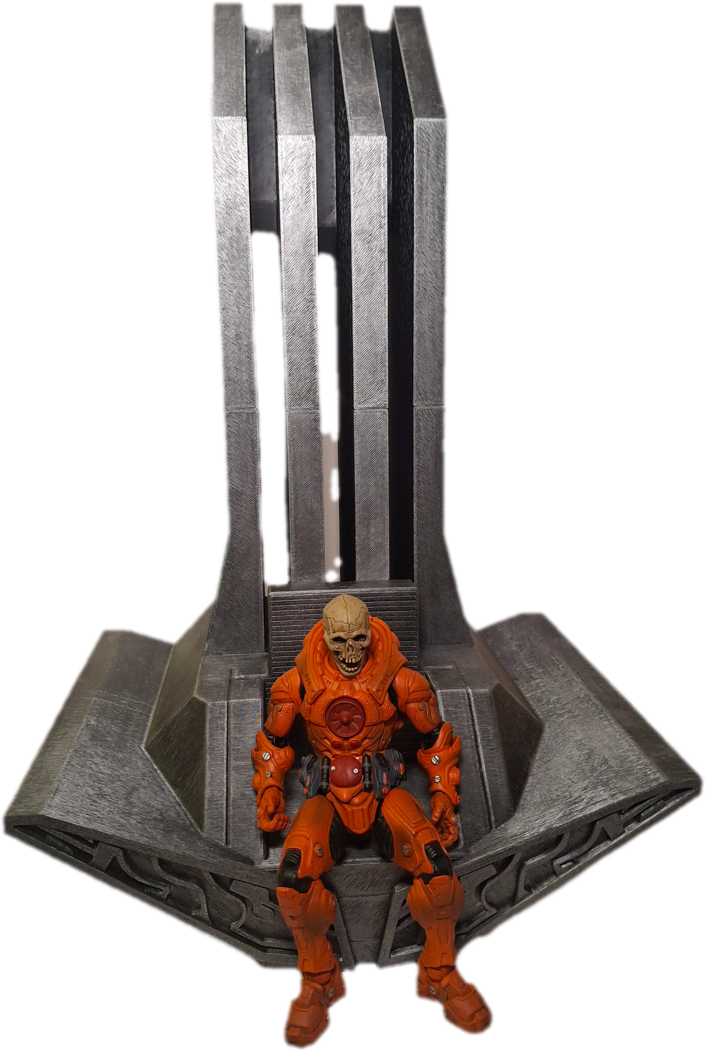 Huge Action Figure Diorama Accessory Mandalorian Throne Backdrop Cosmic Legions Mythic Legions Savage Crucible Neca Valaverse GI Joe Marvel Legends Spiderman Star Wars Black Series