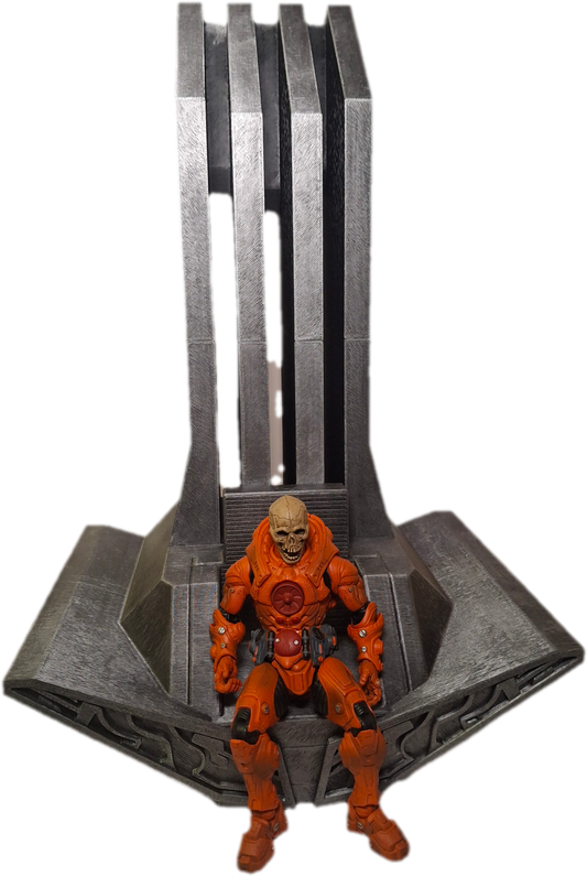 Huge Action Figure Diorama Accessory Mandalorian Throne Backdrop Cosmic Legions Mythic Legions Savage Crucible Neca Valaverse GI Joe Marvel Legends Spiderman Star Wars Black Series