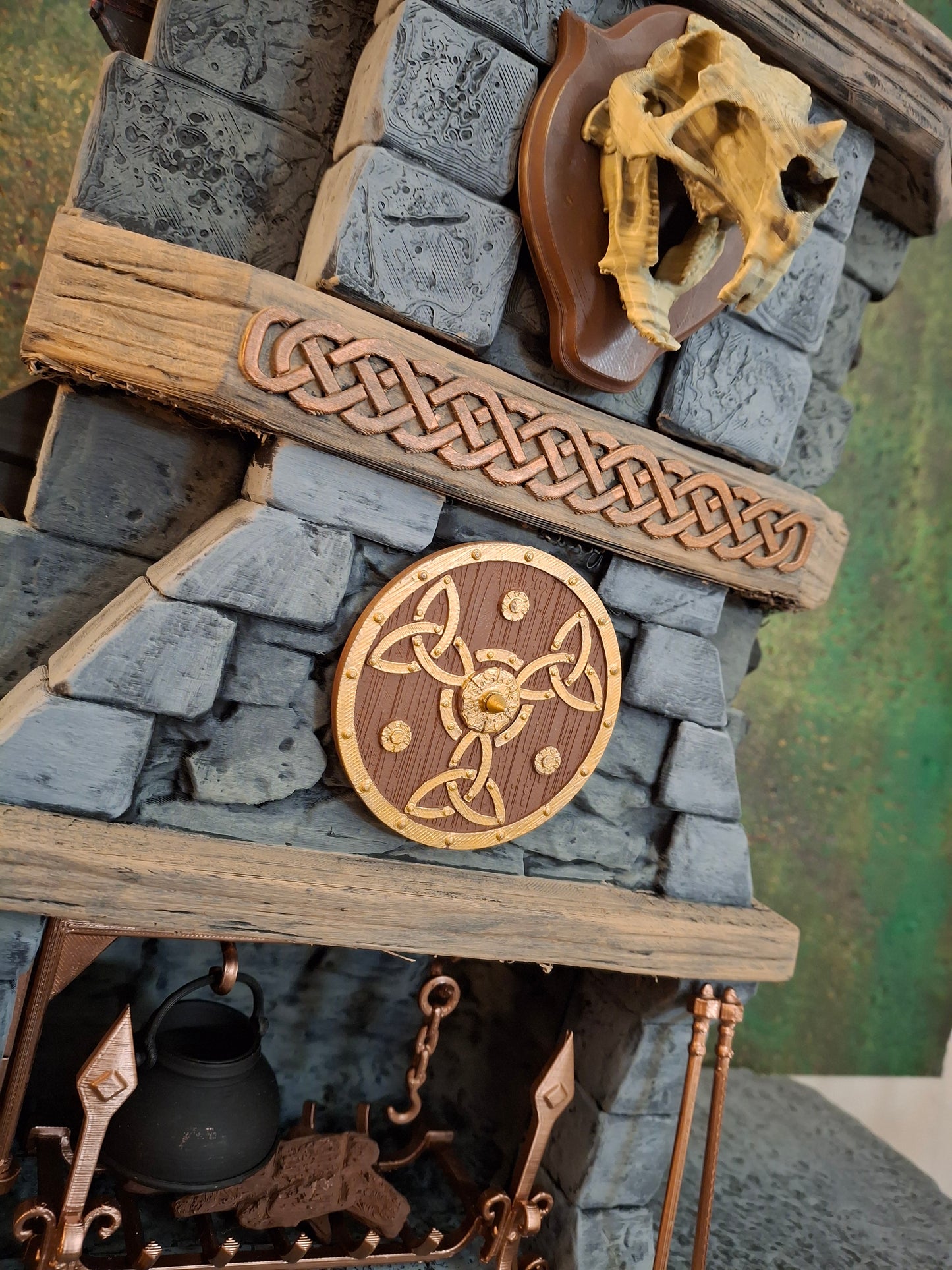 3D Printed Painted Tavern Diorama 1/12 1/10 scale for action figure photography Mythic Legions Marvel Legends Mezco Neca Medieval