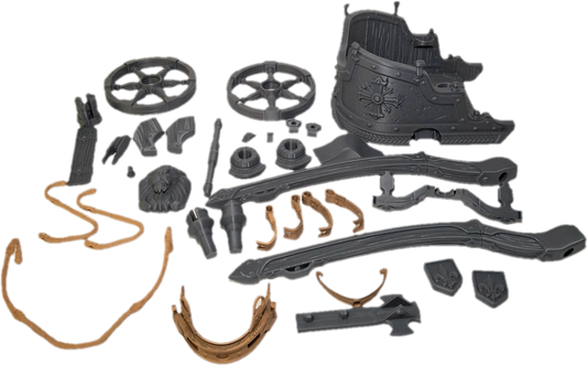 Lionguard Chariot Complete Kit great for Mythic Legions Savage Crucible Action Figure photography Medieval Knights Unassembled and Unpainted