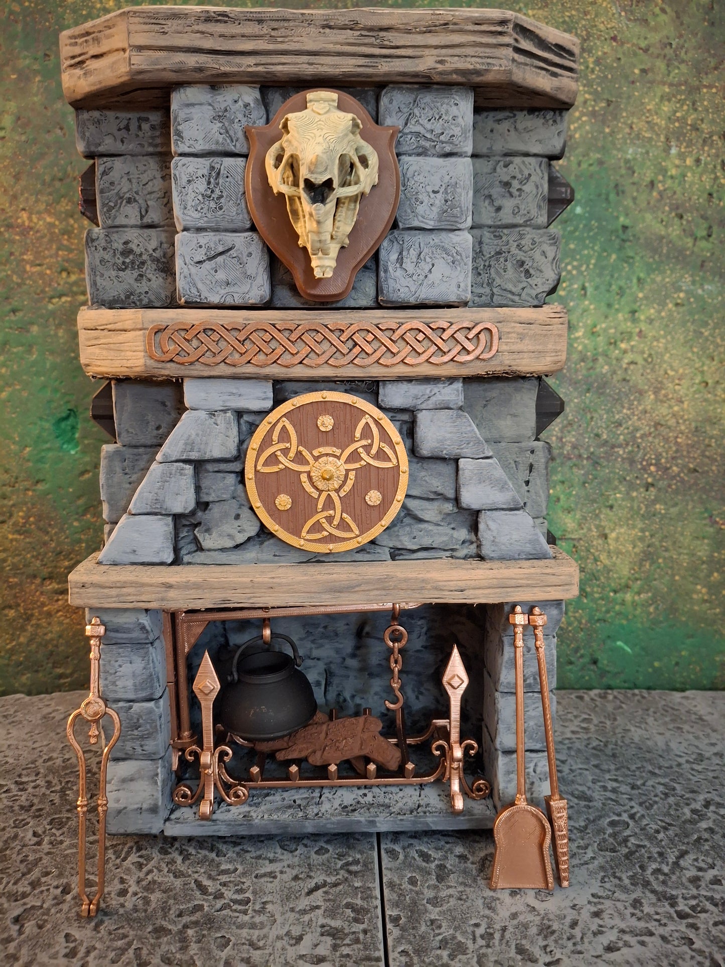 3D Printed Painted Tavern Diorama 1/12 1/10 scale for action figure photography Mythic Legions Marvel Legends Mezco Neca Medieval