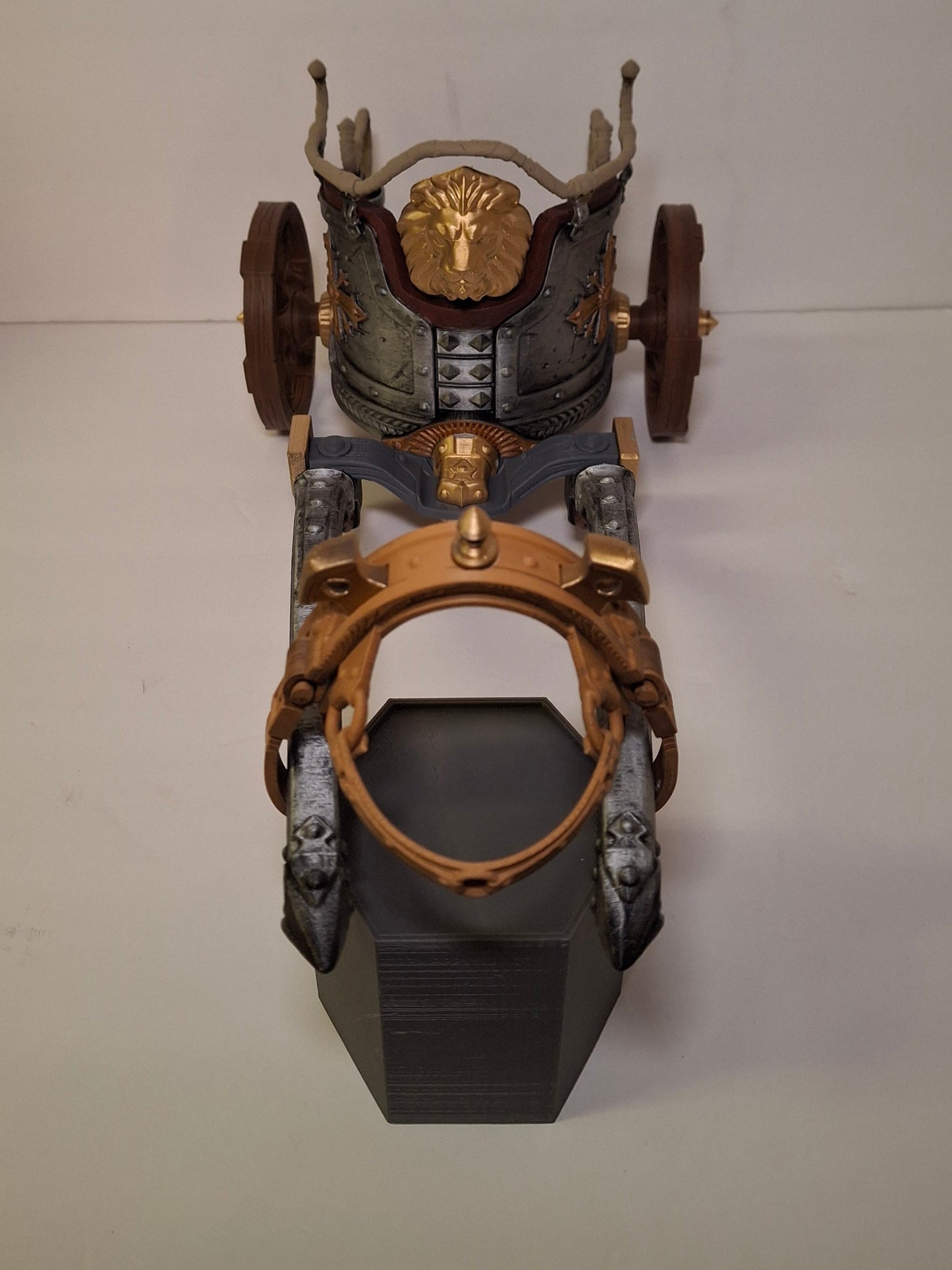 Lionguard Chariot great for Mythic Legions Savage Crucible Action Figure photography Medieval Knights Fully assembled and Painted