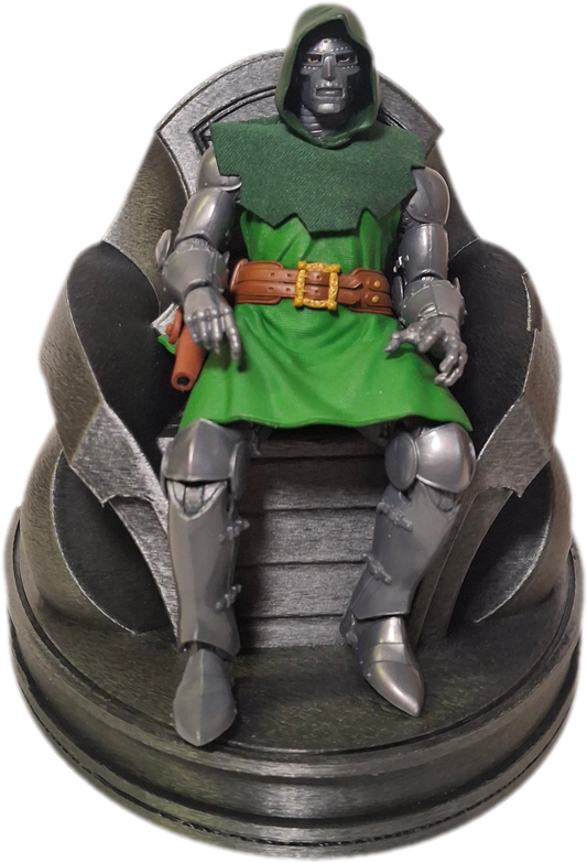 Action Figure Diorama Accessory Sci-Fi Style Throne Backdrop Cosmic Legions Mythic Legions Savage Crucible Neca Valaverse GI Joe Marvel Legends Spiderman Star Wars Black Series