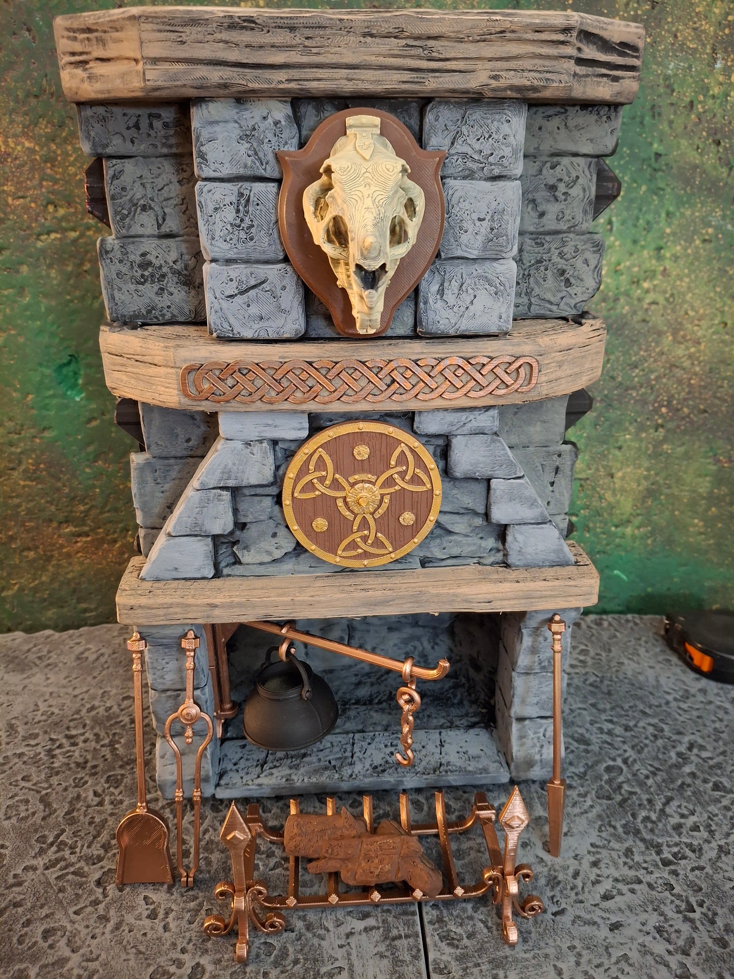 3D Printed Painted Tavern Diorama 1/12 1/10 scale for action figure photography Mythic Legions Marvel Legends Mezco Neca Medieval