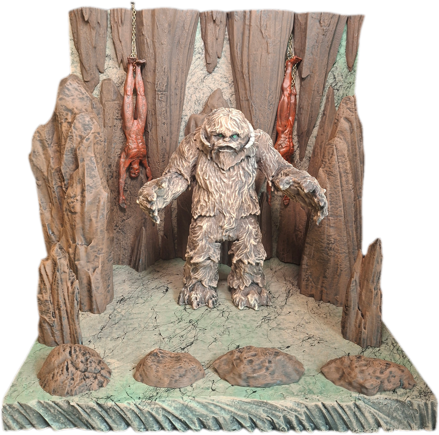 Action Figure Detolf Diorama "The Grove" Forest Backdrop Mythic Legions Savage Crucible Neca Valaverse GI Joe Marvel Legends Cosmic Legions