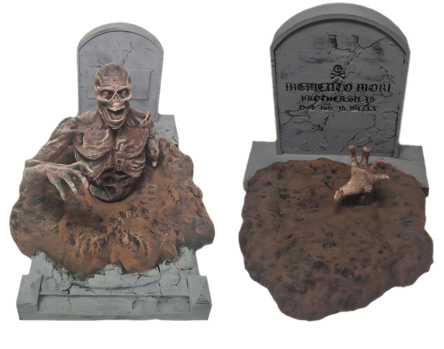 Custom Graveyard Tombston Zombie set of 2 Action Figure Diorama Mini-Backdrop Mythic Legions Savage Crucible Valaverse GI Joe Marvel Legends Spiderman Punisher Dracula