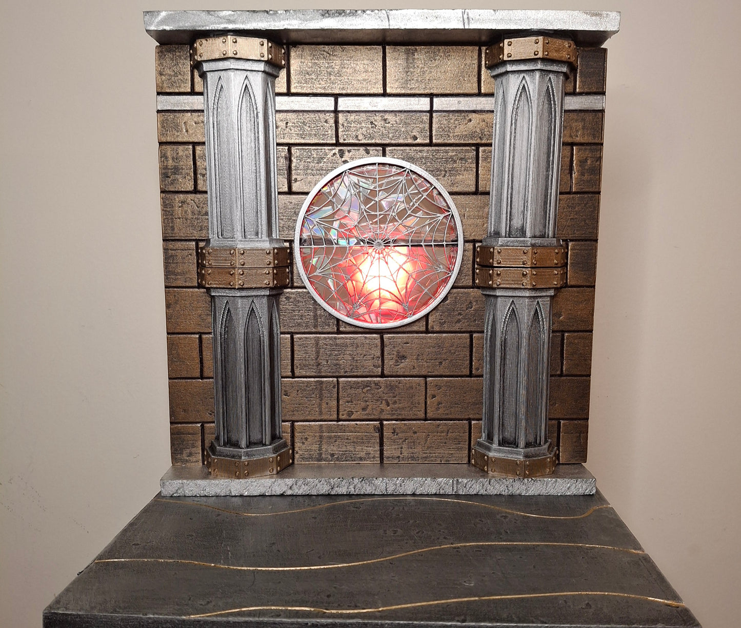 Mythic Legions Modular diorama with Round window handmade custom Mezco Neca Marvel Legends Detolf
