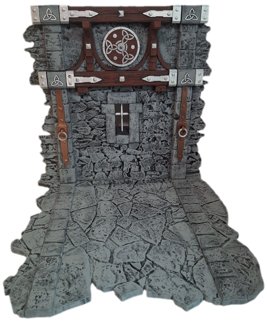 Tavern Window Wall Action Figure Diorama Backdrop Mythic Legions Savage Crucible Valaverse GI Joe Marvel Legends Spiderman Punisher
